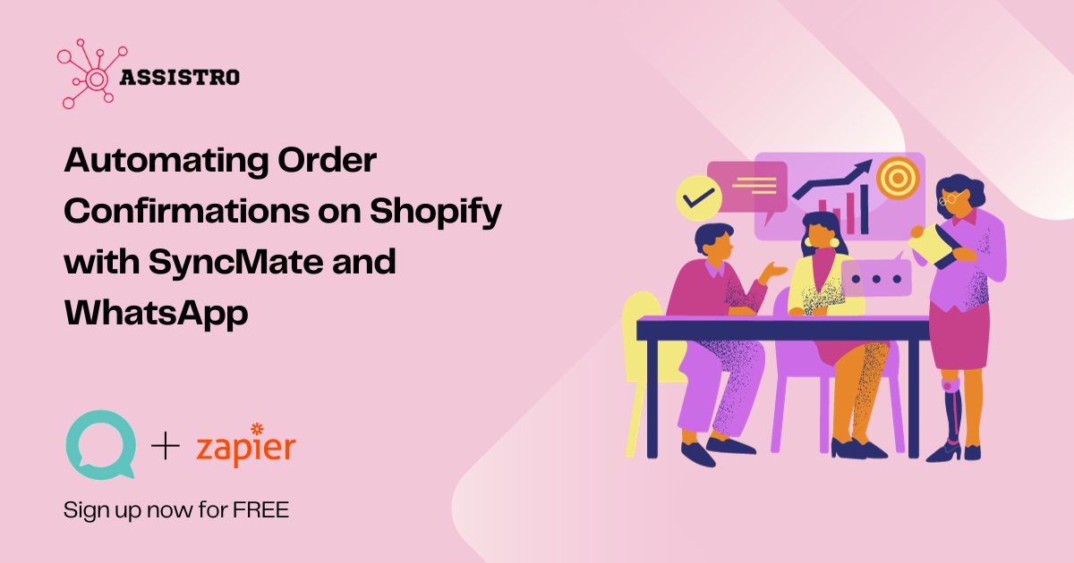 Automating Order Confirmations on Shopify with SyncMate and WhatsApp